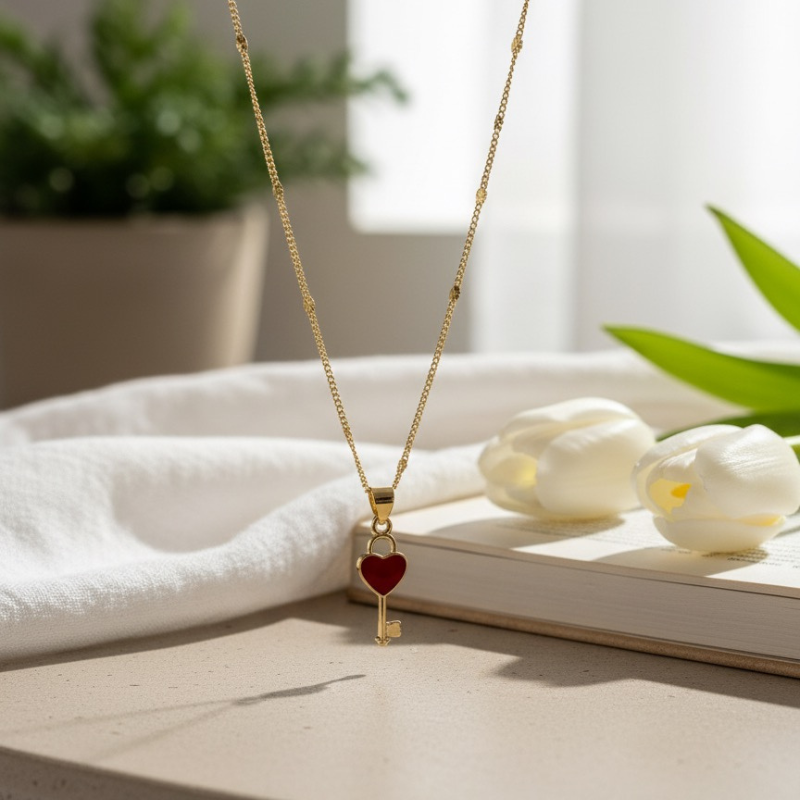 Llave del Corazón rojo